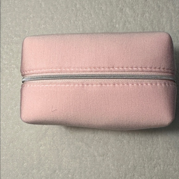 Dior Light Pink Embroidered CD Cosmetic Pouch - Picture 4 of 4